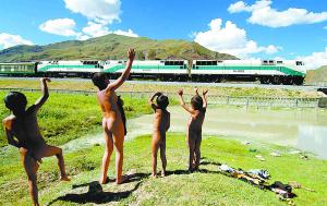Qinghai–Tibet Railway Naked Children
